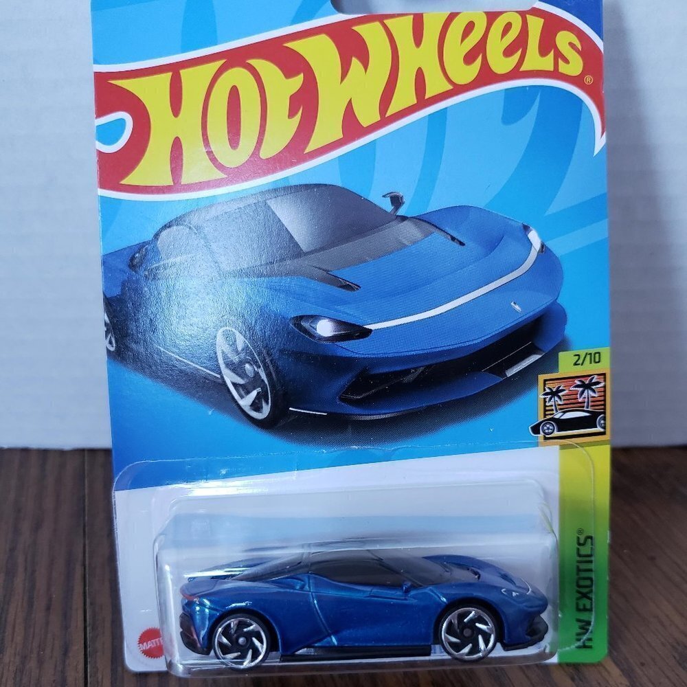 Hot Wheels Automobili Pininfarina Battista Blue 1:64 Exotics 2/10